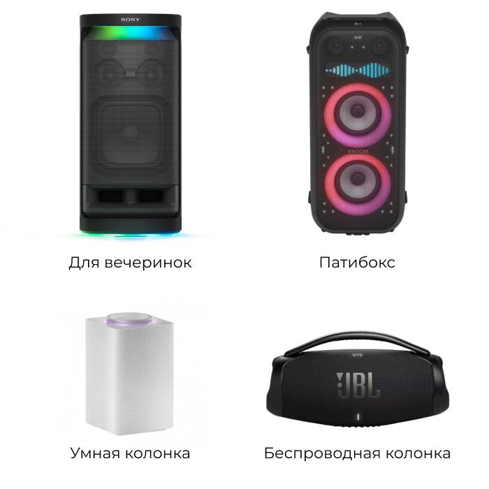 Беспроводные колонки Беспроводные колонки