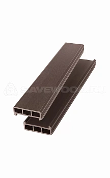 Перила из ДПК для ограждений Savewood 86*32 Терракот (R), 4м
