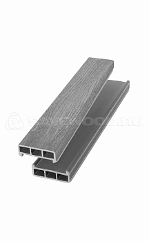 Перила ДПК для ограждений Savewood Arbor (T) 86х32х3000, Пепельный
