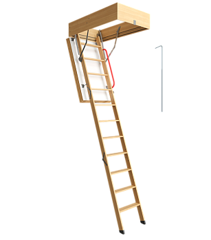 Чердачная лестница Docke PREMIUM TERMO 70х120х280