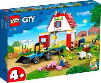 Конструктор LEGO City 60346 Ферма и амбар с животными