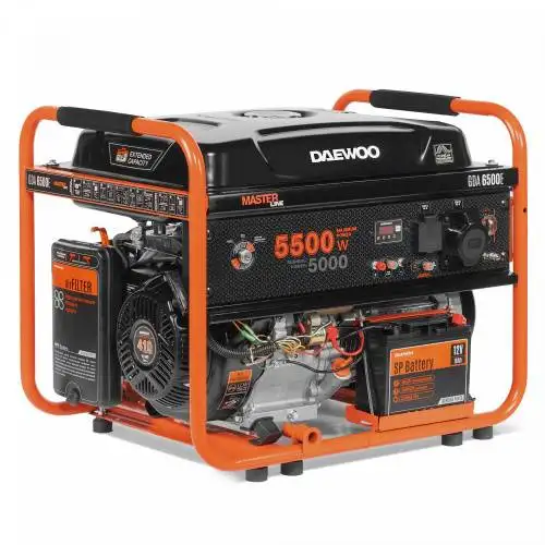 Бензиновый генератор Daewoo Power GDA 6500E