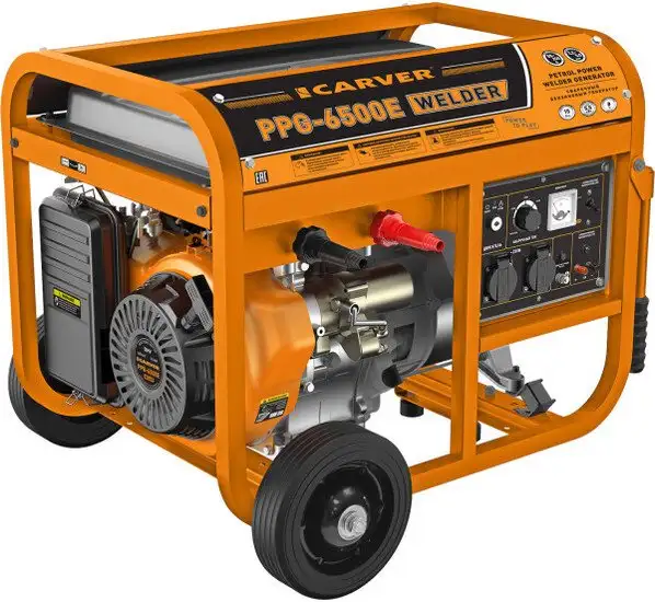 Бензиновый генератор Carver PPG-6500E Welder