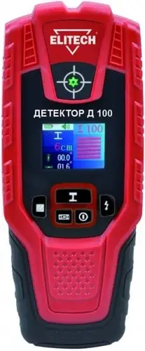 Детектор скрытой проводки ELITECH Д 100