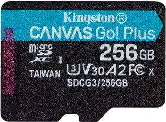 Карта памяти Kingston Canvas Go! Plus microSDXC 256GB