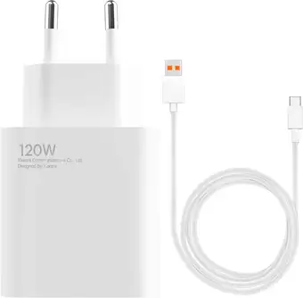 Сетевое зарядное Xiaomi 120W Charging Combo MDY-13-EE