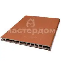 Ступень из ДПК Lecole 320х25x3000, Терракота